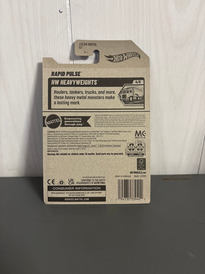 Hot Wheels Rapid Pulse Diecast silver