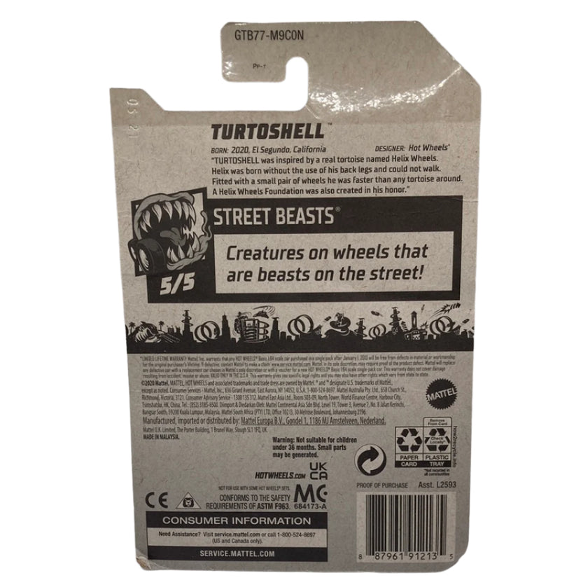 Hot Wheels Turtoshell Diecast