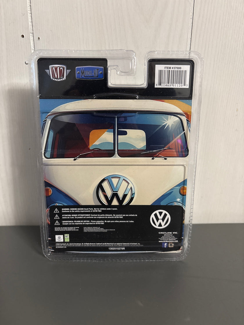 M2 1960 VW Single Cab Truck Diecast multi color