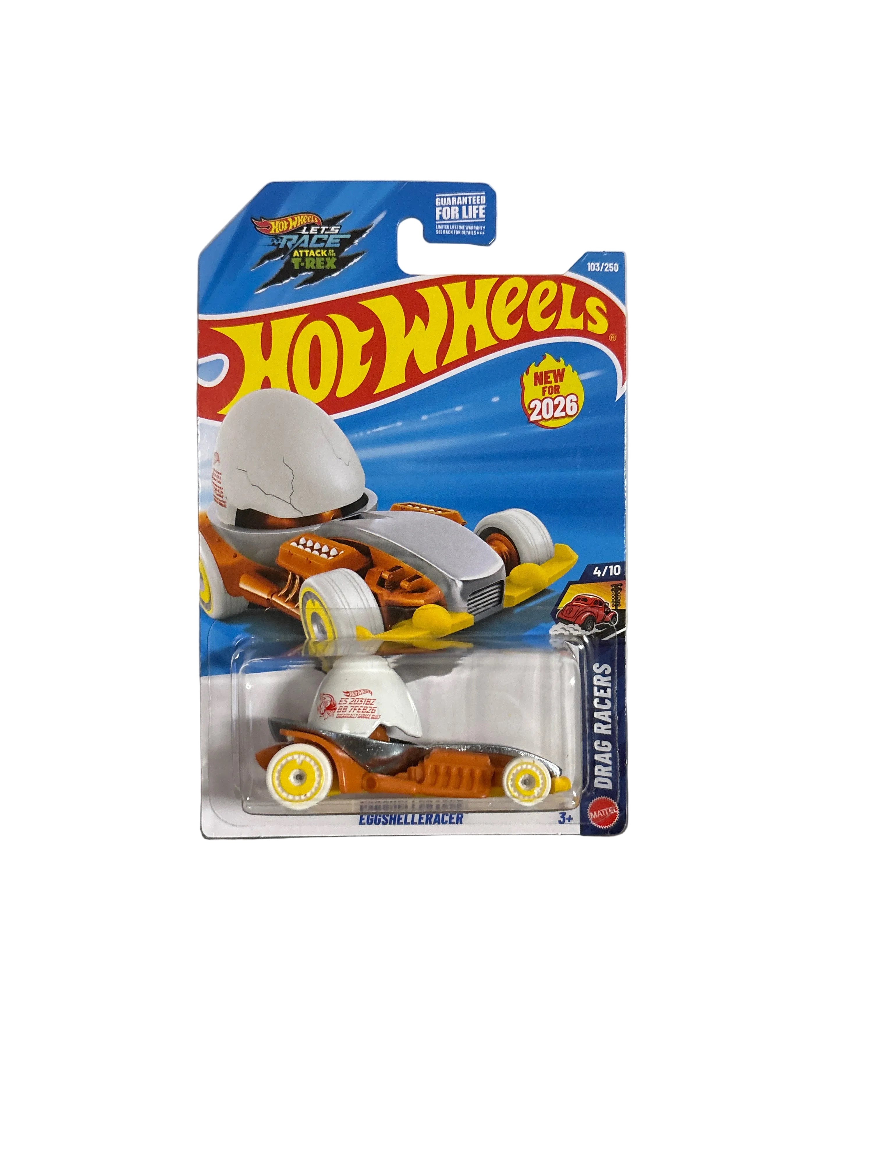 Hot Wheels Eggshelleracer Diecast