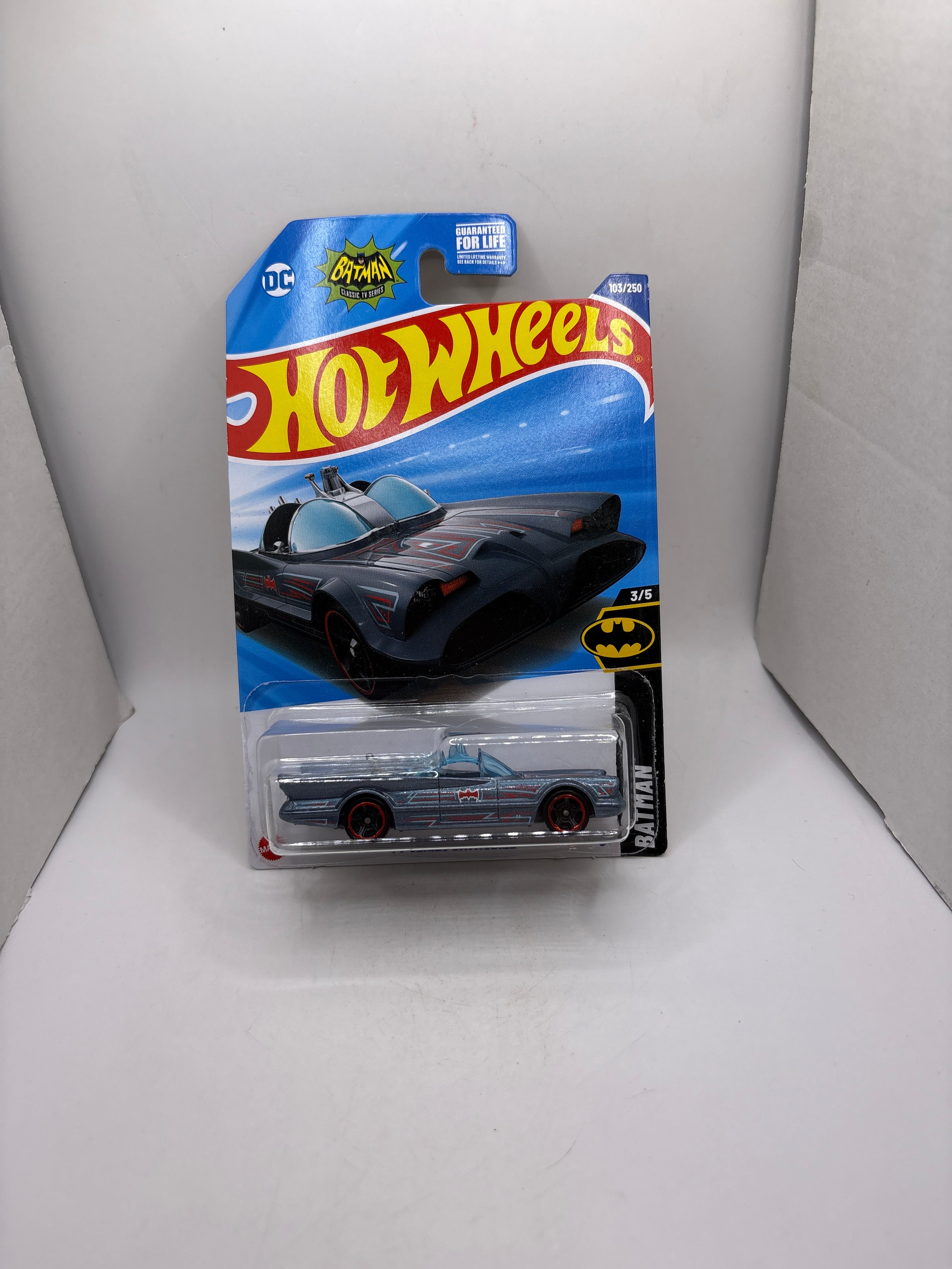 Hot Wheels TV Series Batmobile Diecast blue