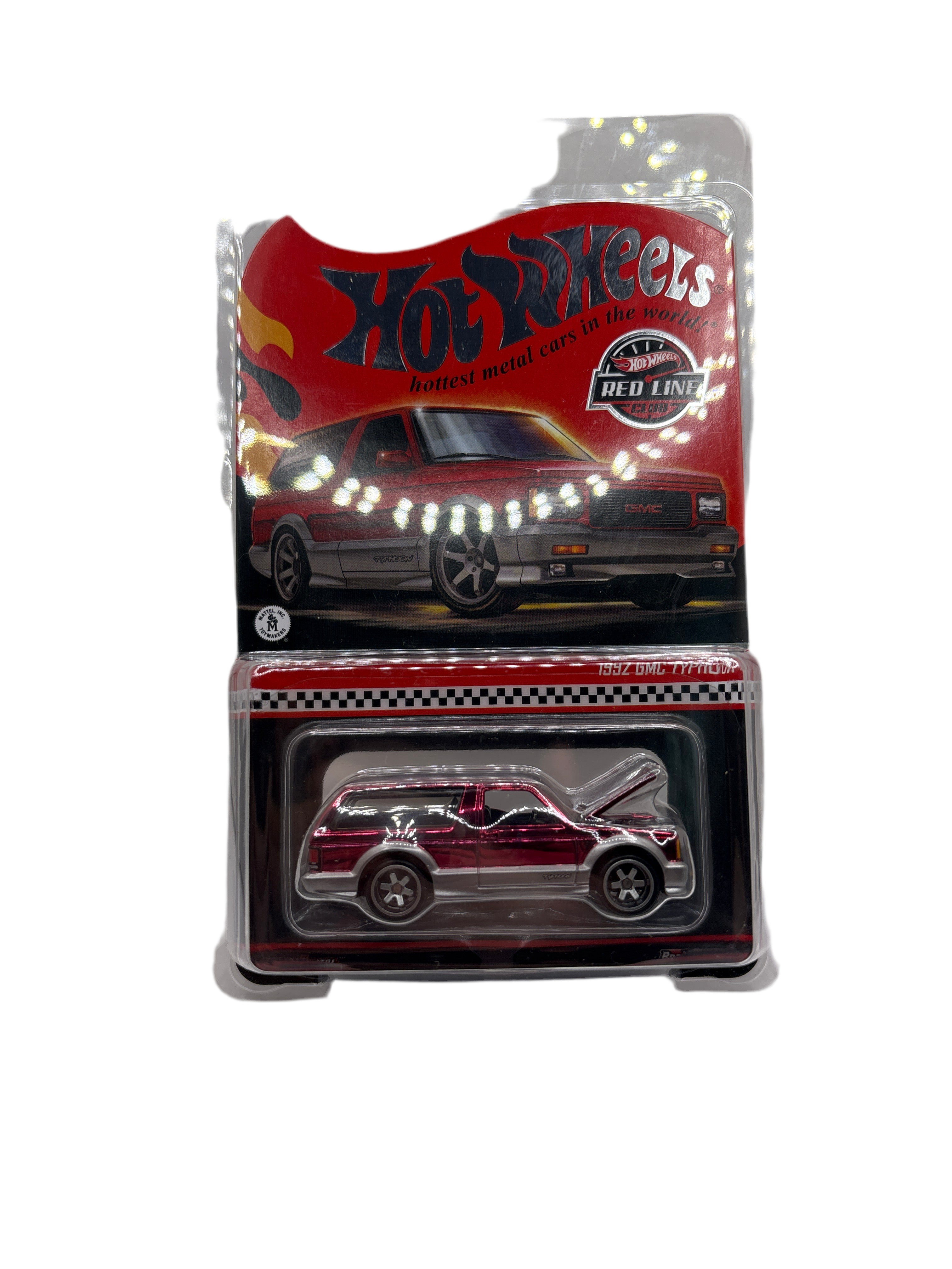 Hot Wheels 1992 GMC Typhoon Diecast Red