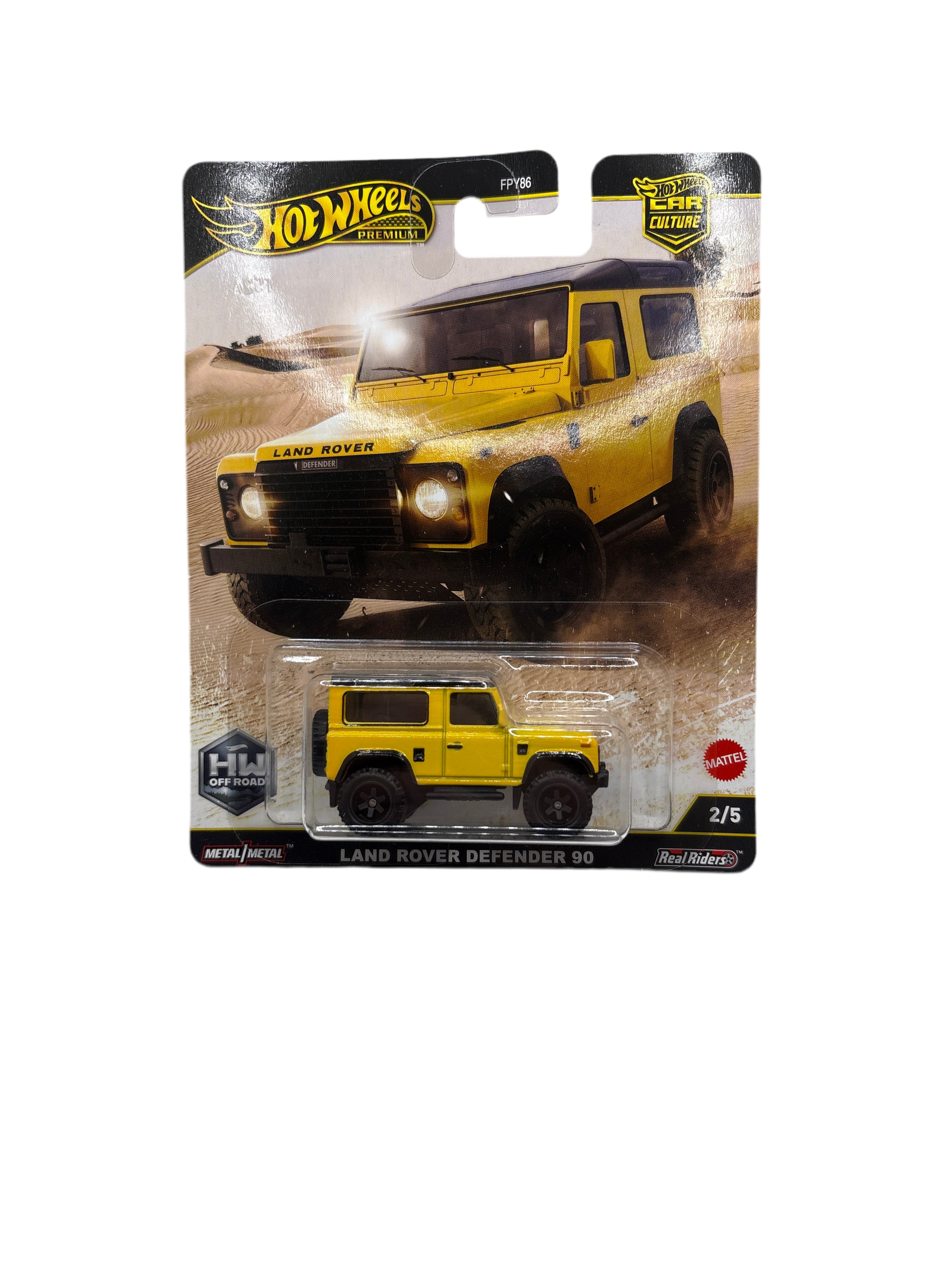 Hot Wheels Land Rover Defender 90 Diecast