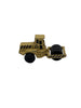 Maisto Pavement Roller Diecast tan