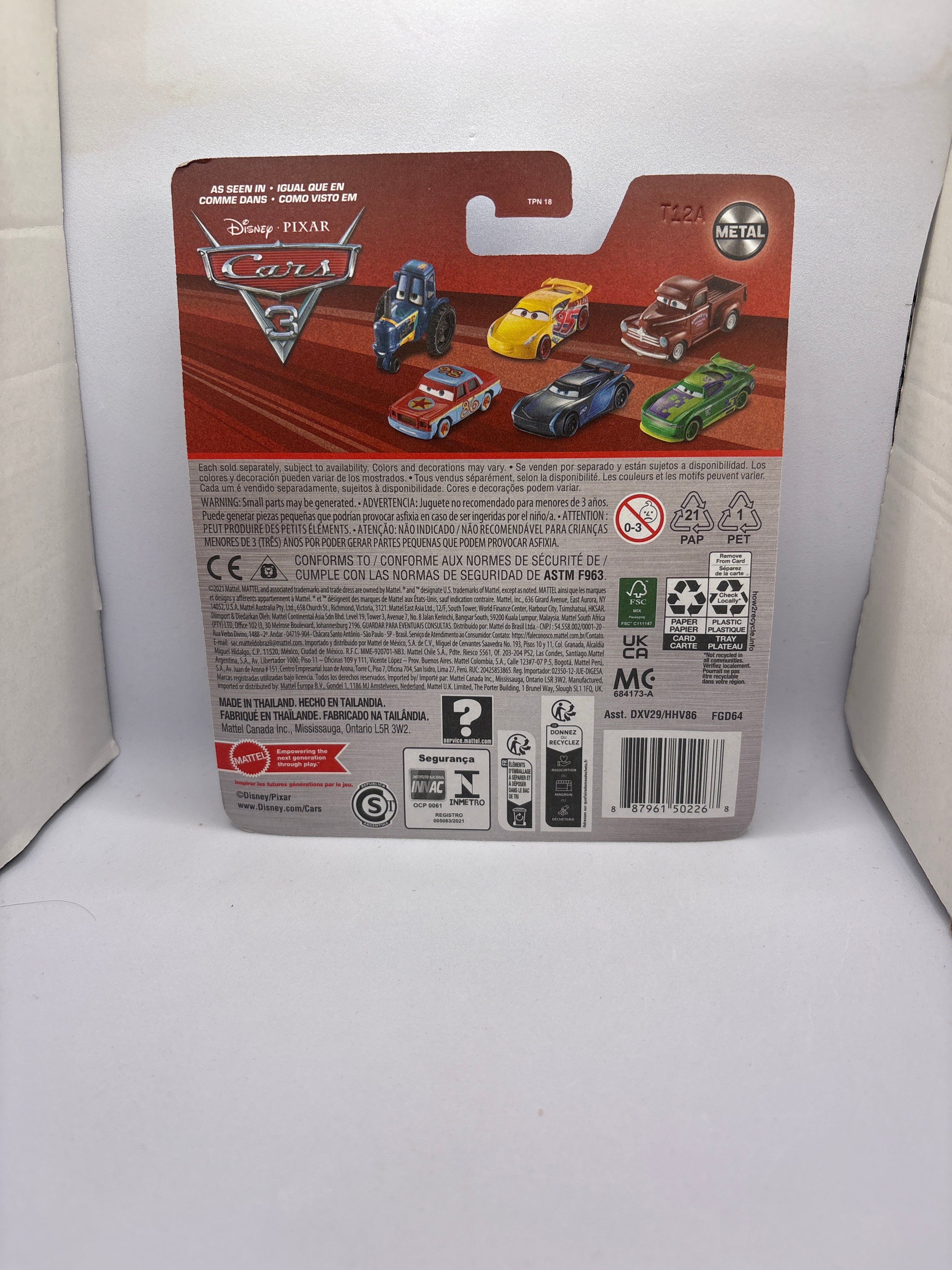 Disney Pixar Cars Rusteze Lightning McQueen Diecast