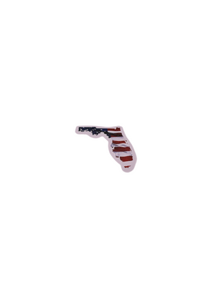 Florida American Flag Sticker + 2 Mystery Stickers