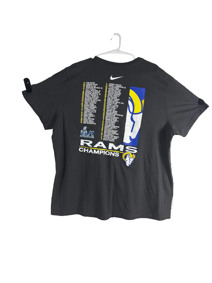 The Nike Tee LA Rams Super Bowl Champions T Shirt