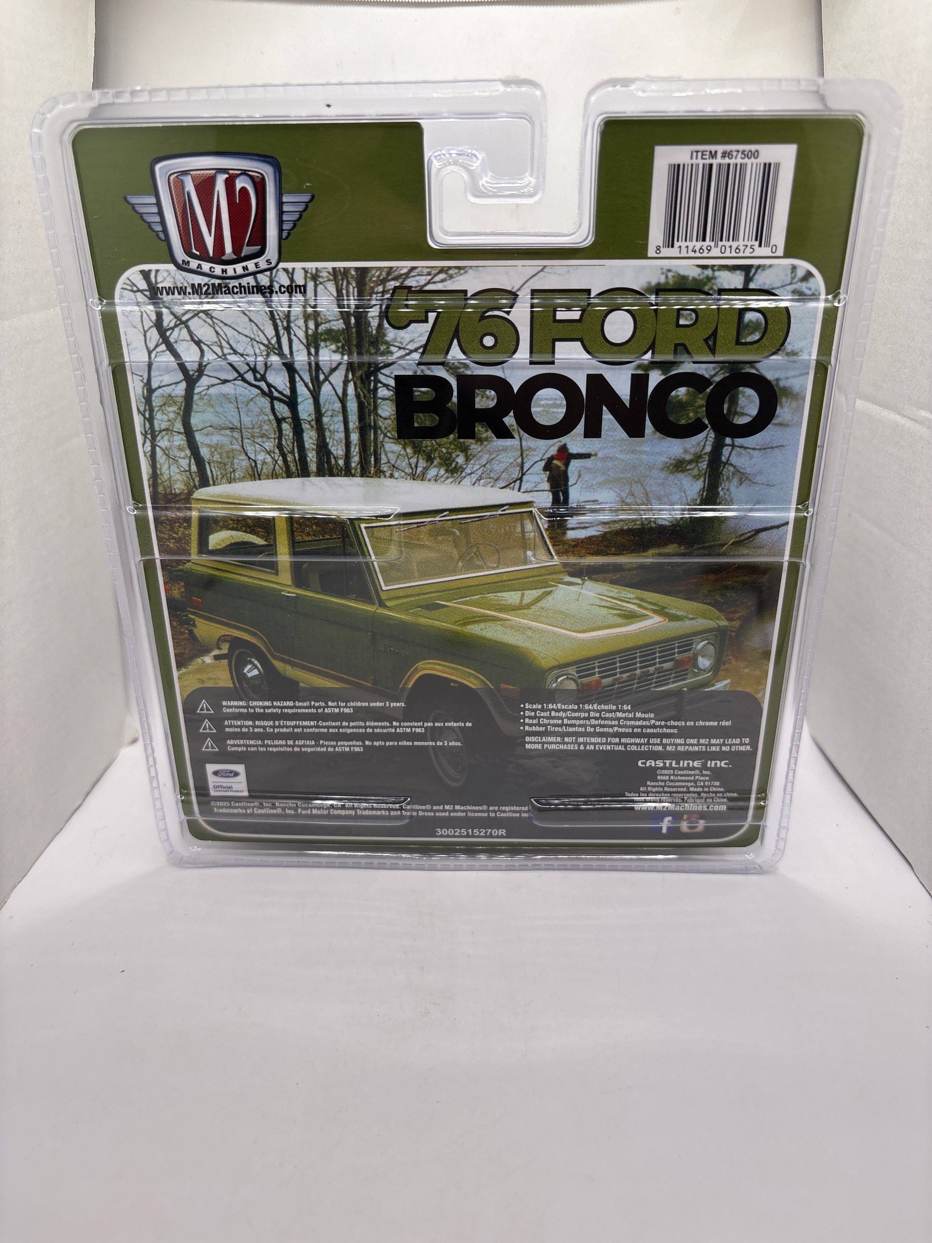 M2 1976 Ford Bronco Diecast