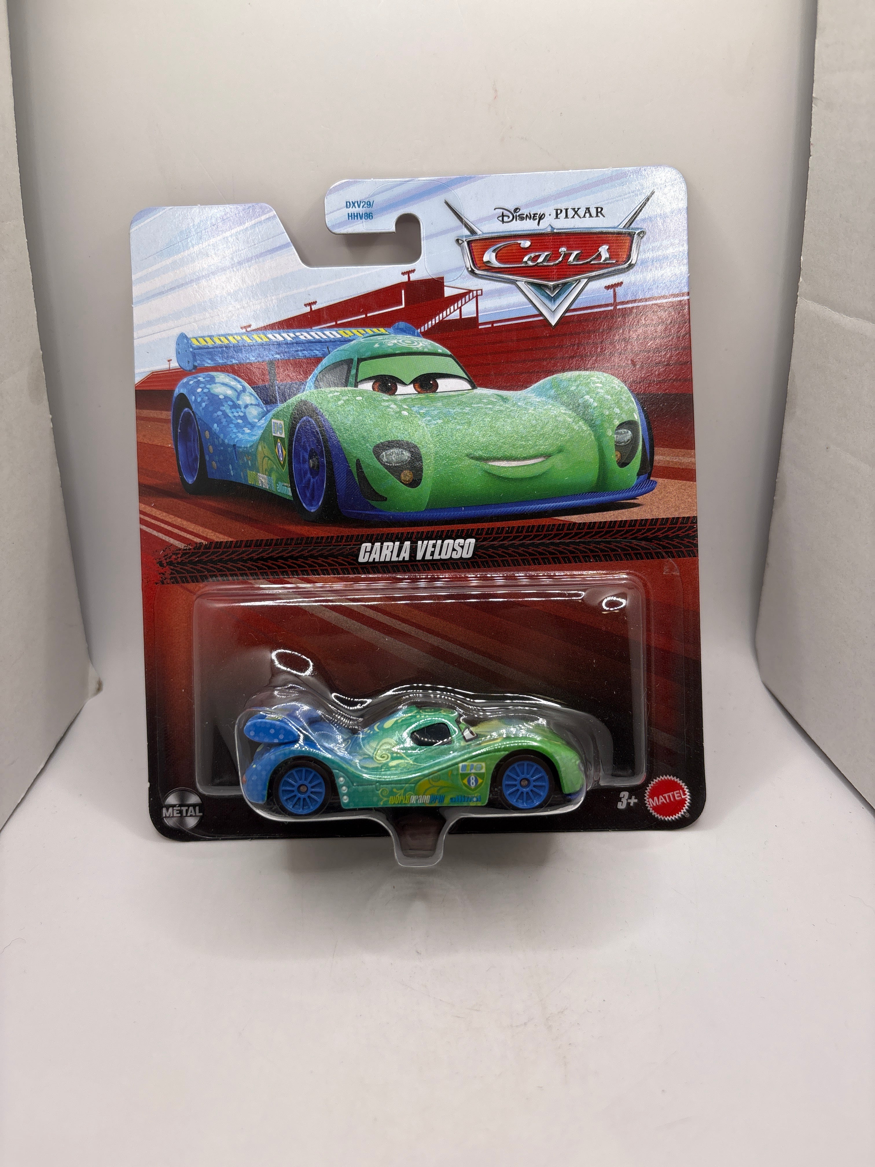 Disney Pixar Cars Carla Veloso Diecast green