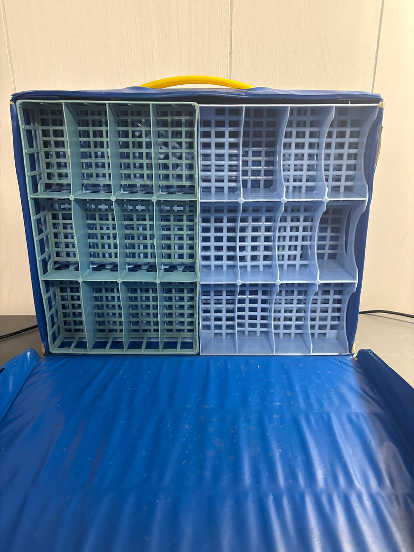 48 Car Case Deluxe blue