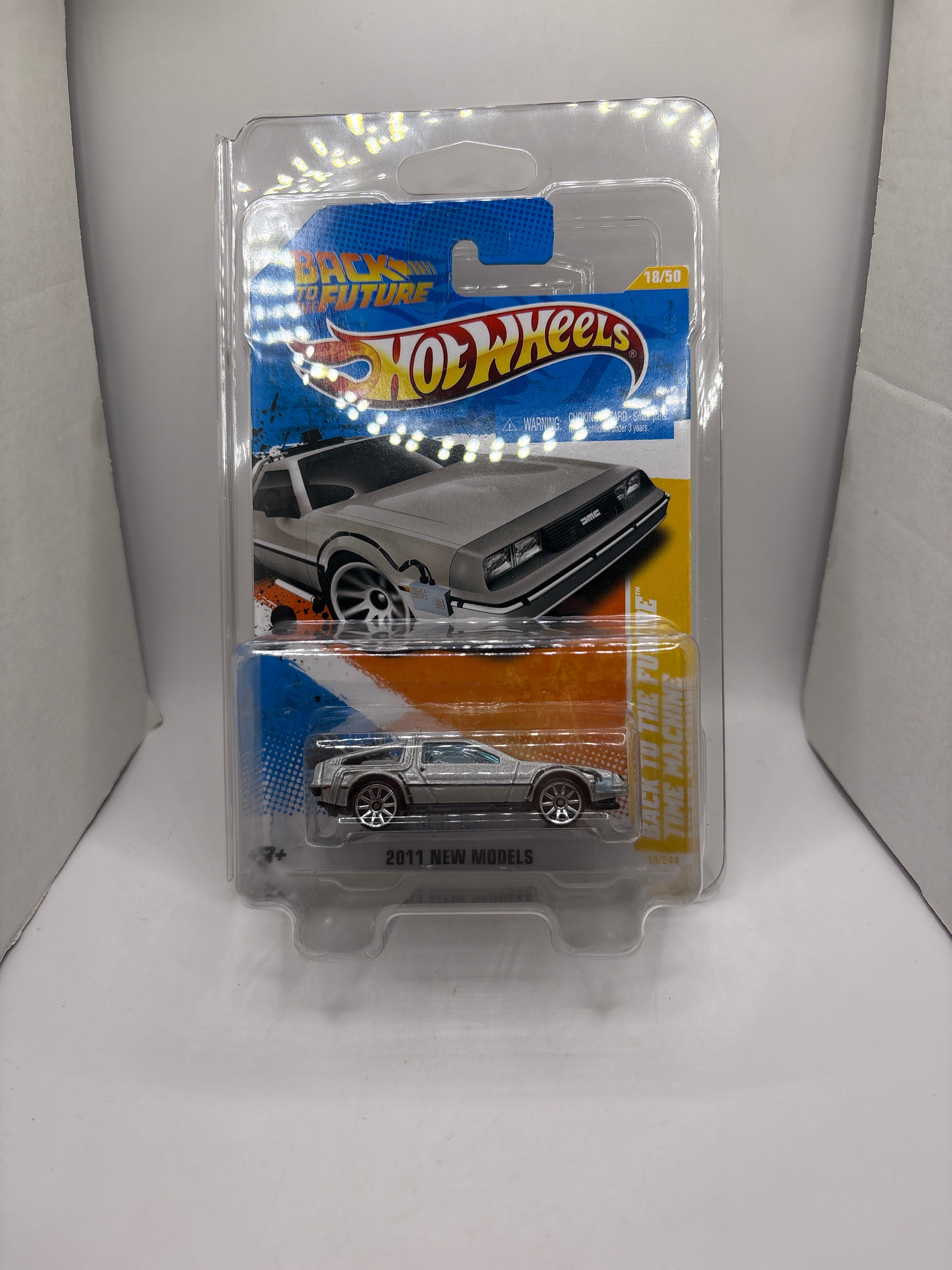 Hot Wheels Back To The Future Time Machine Diecast