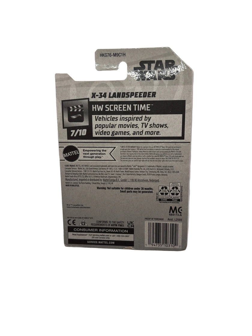 Hot Wheels X-34 Landspeeder Diecast