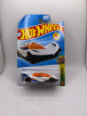 Hot Wheels X-Cceleron Diecast white