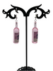 Wine earrings