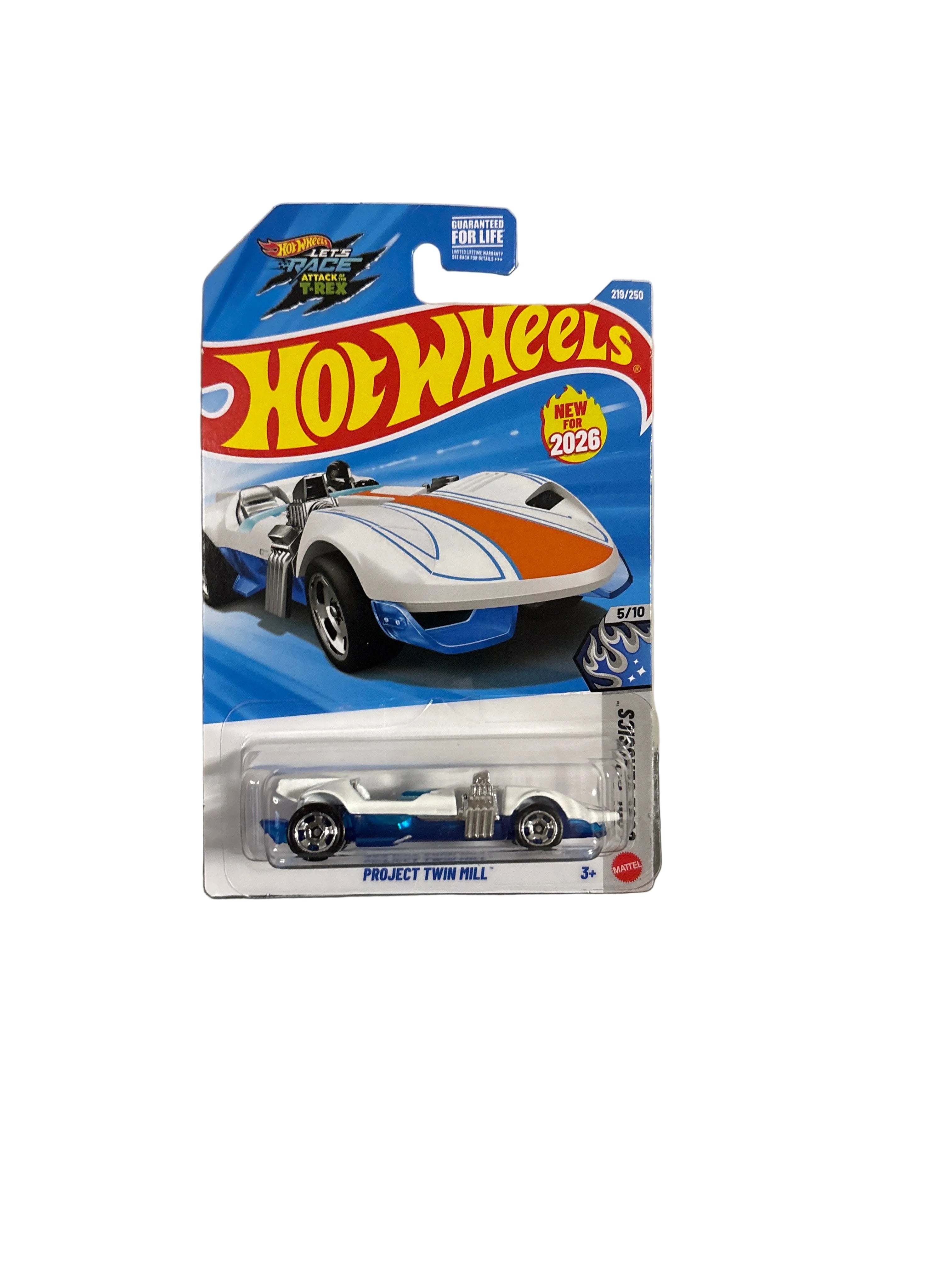 Hot Wheels Project Twin Mill Diecast white