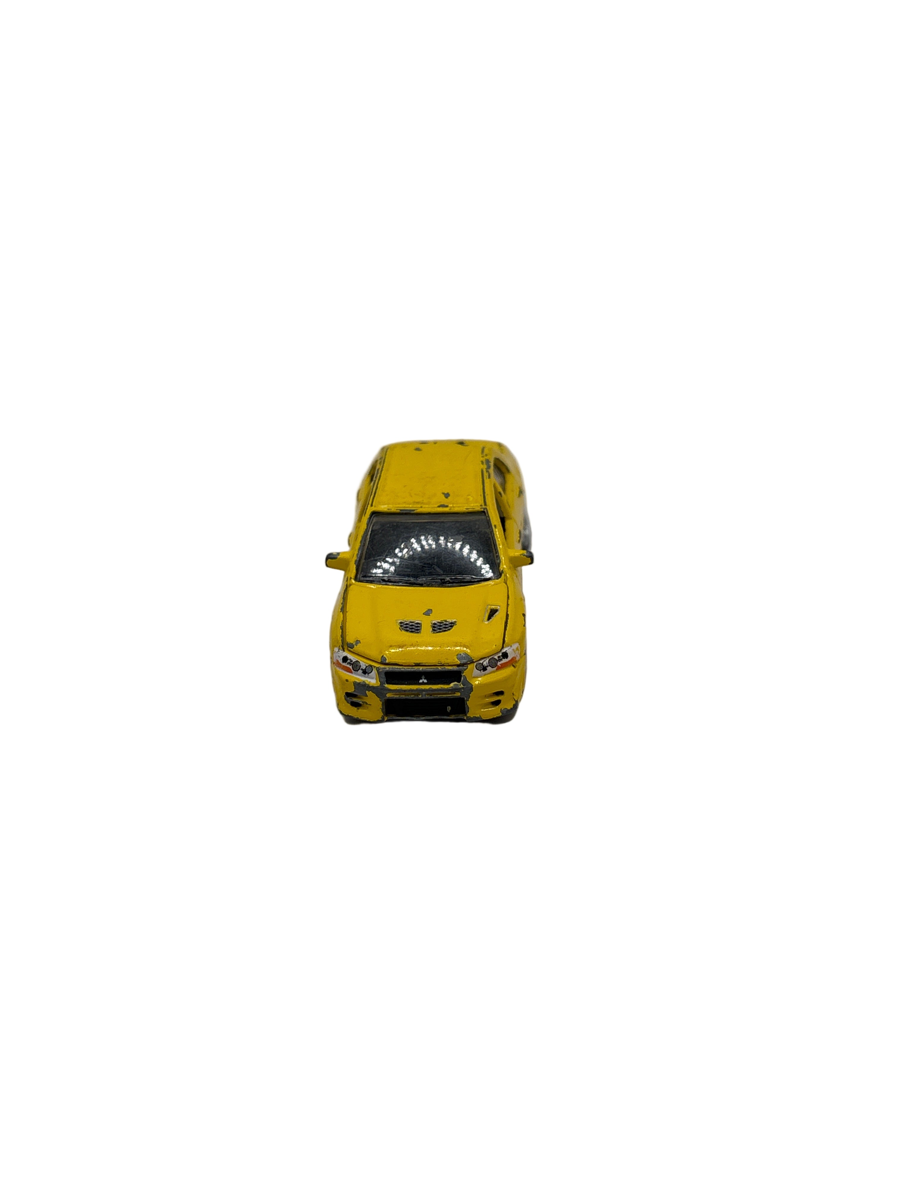 Racing Champions 2002 Mitsubishi Lancer Evolution VII Diecast yellow