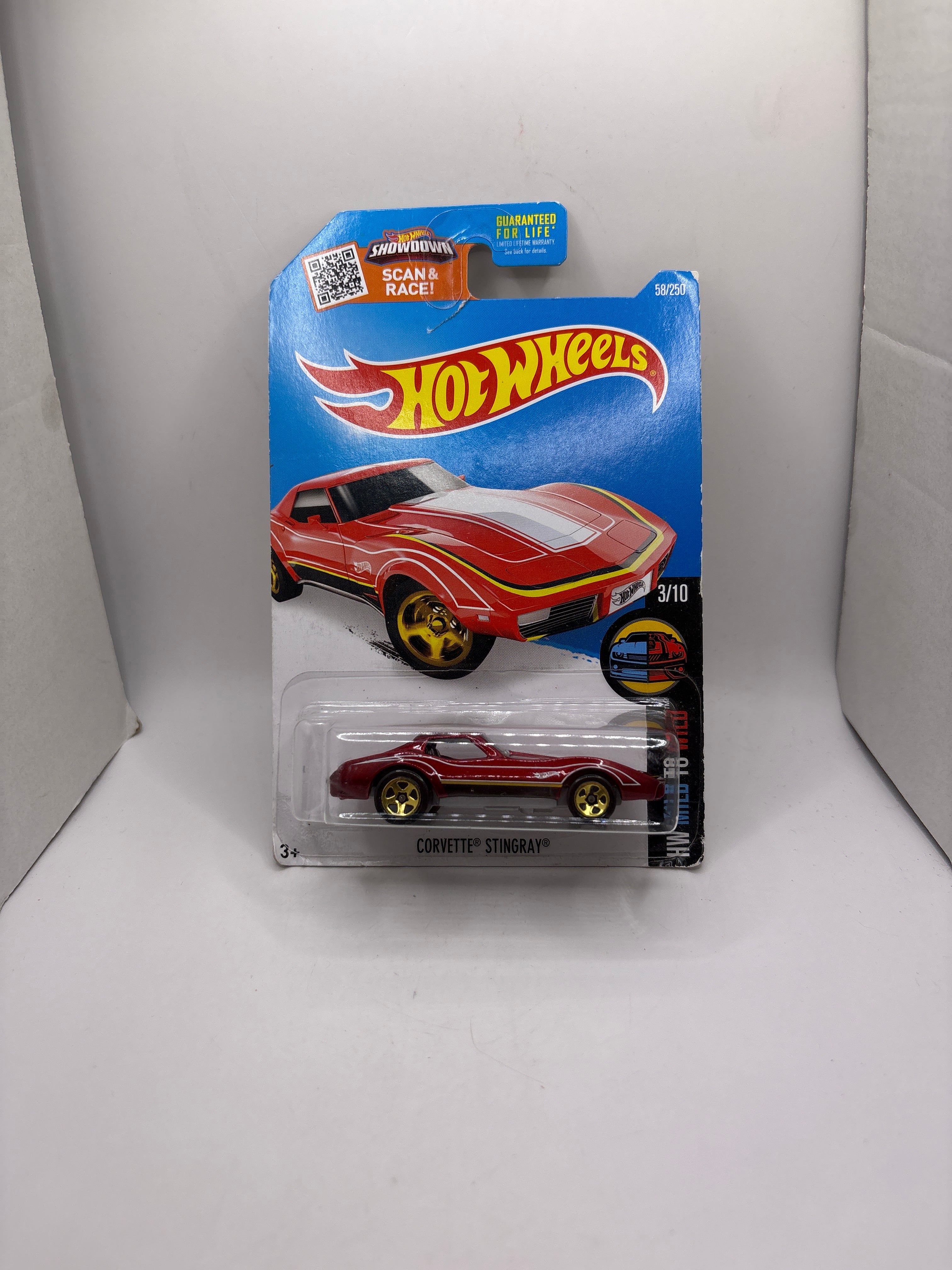 Hot Wheels Corvette Stingray Diecast red