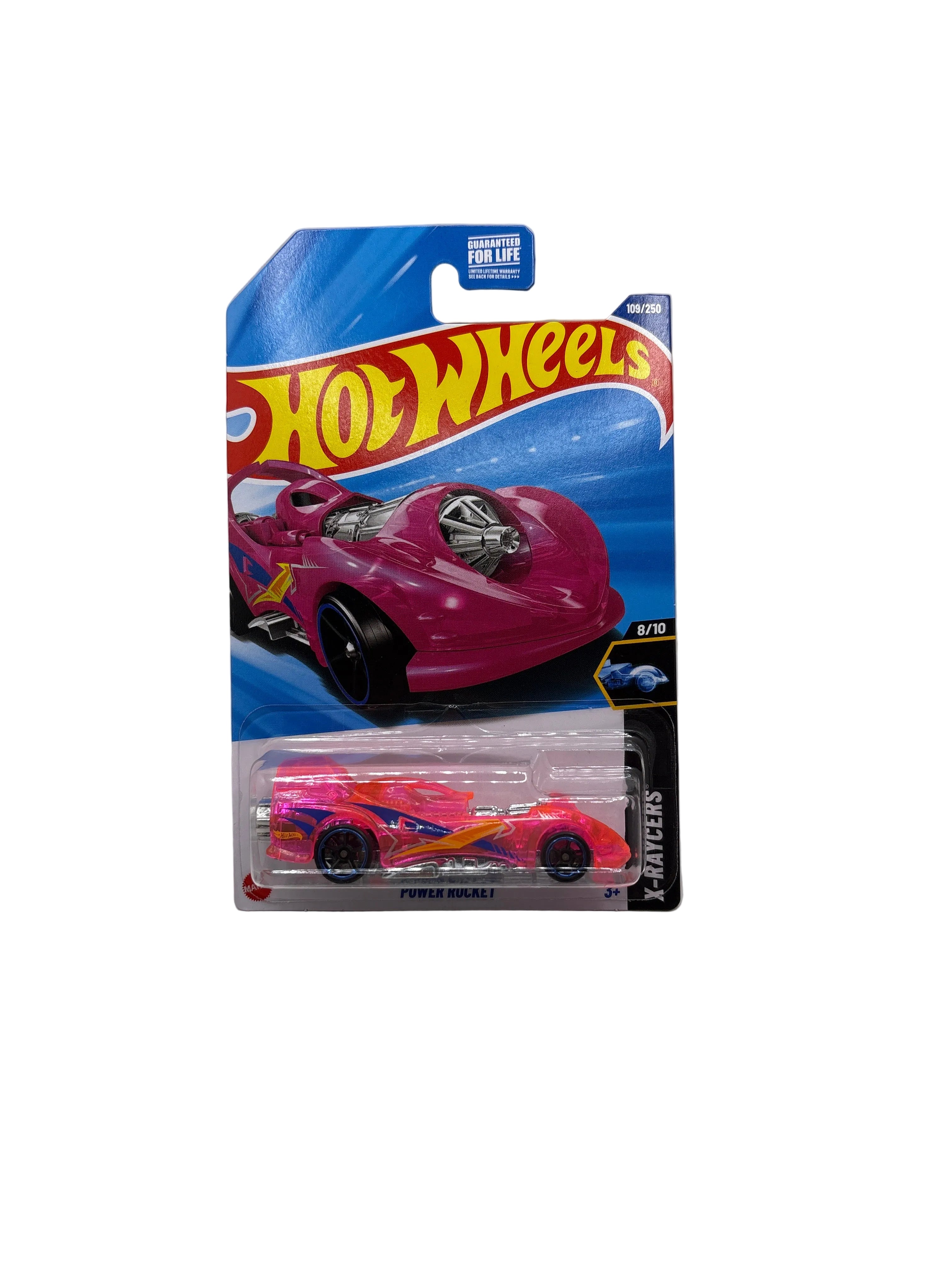 Hot Wheels Power Rocket Diecast pink