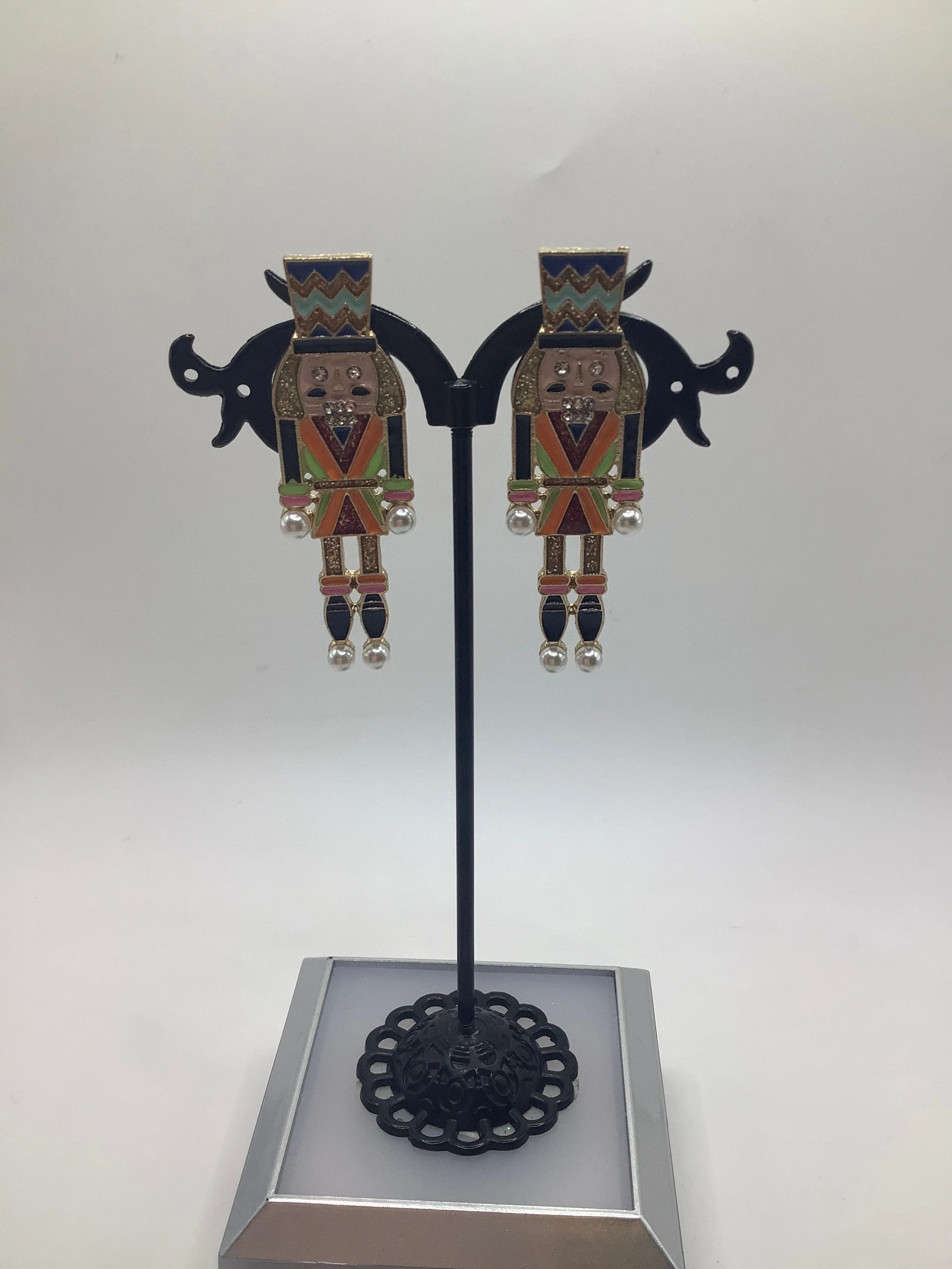 Nutcracker earrings