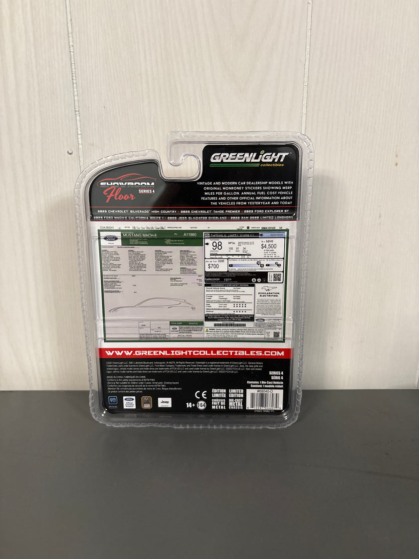 Greenlight 2023 Ford Mach-E California Route 1 Diecast gray