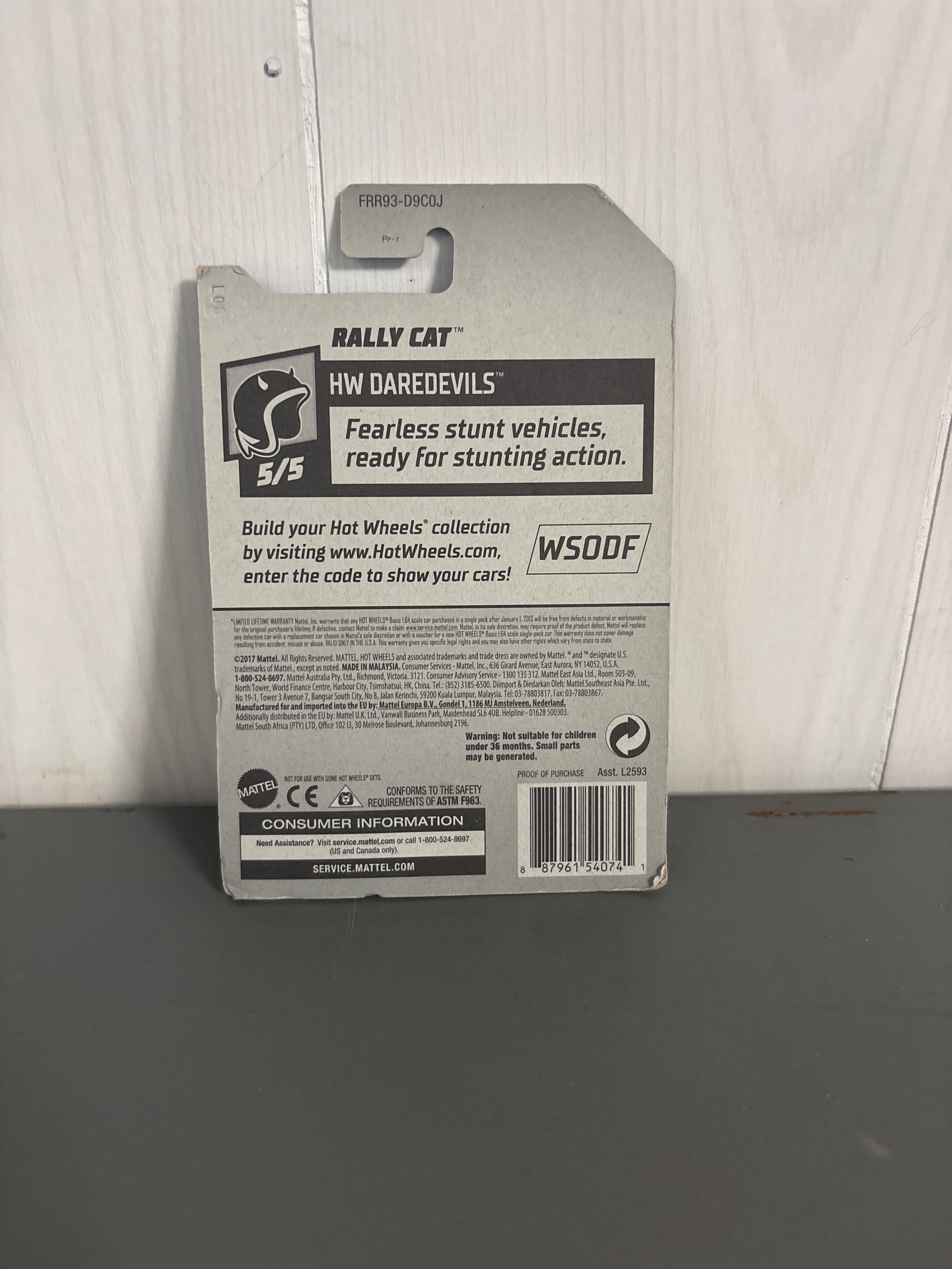 Hot Wheels Rally Cat Diecast