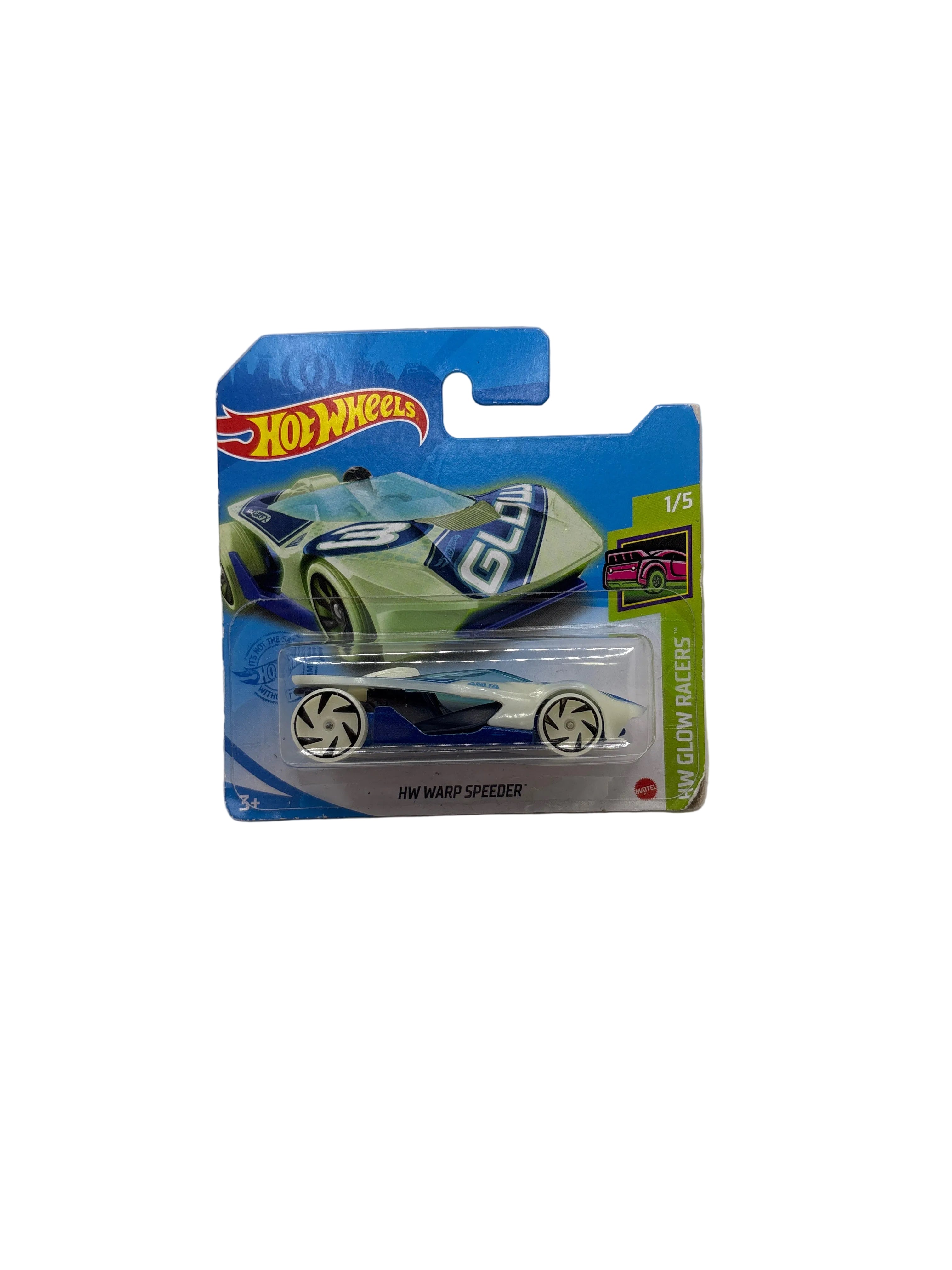Hot Wheels HW Warp Speeder Diecast white