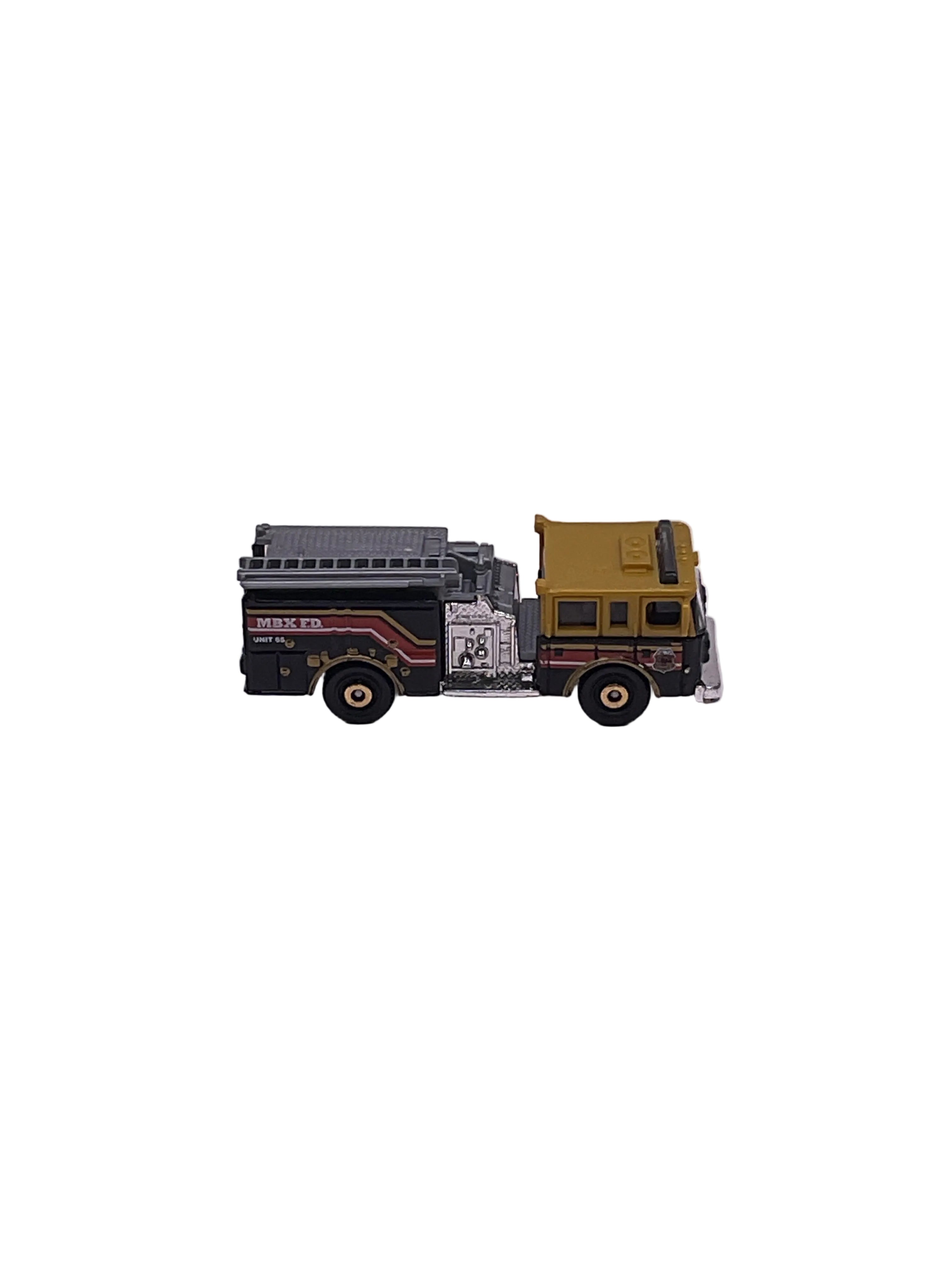 MBX Pierce Dash Fire Engine Diecast Black