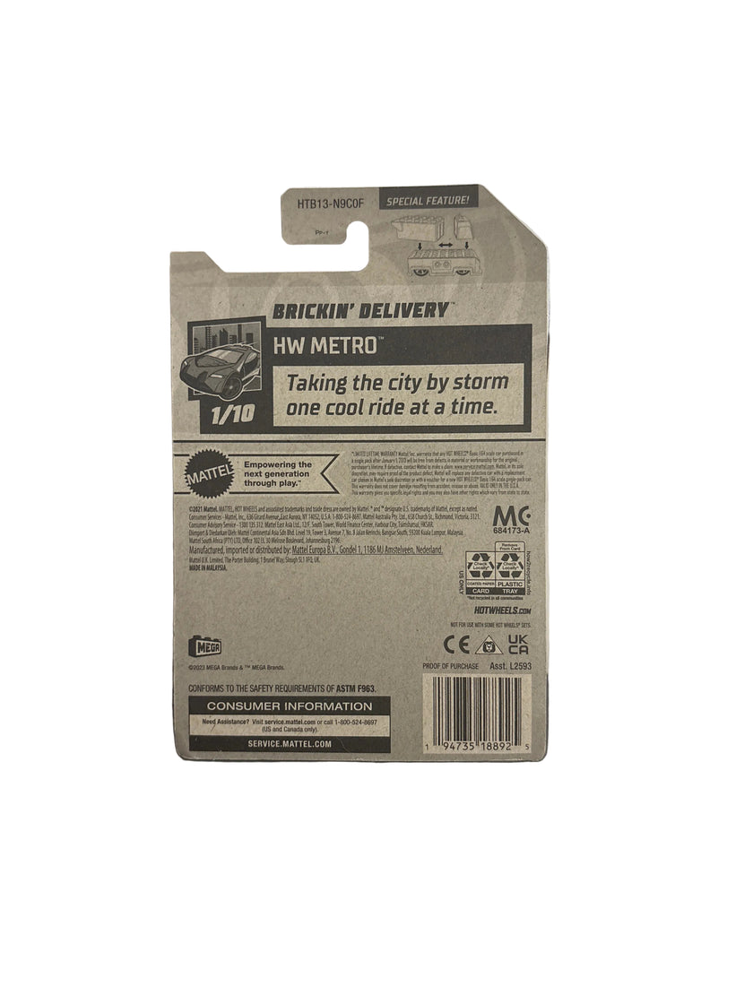 Hot Wheels Brickin Delivery Diecast