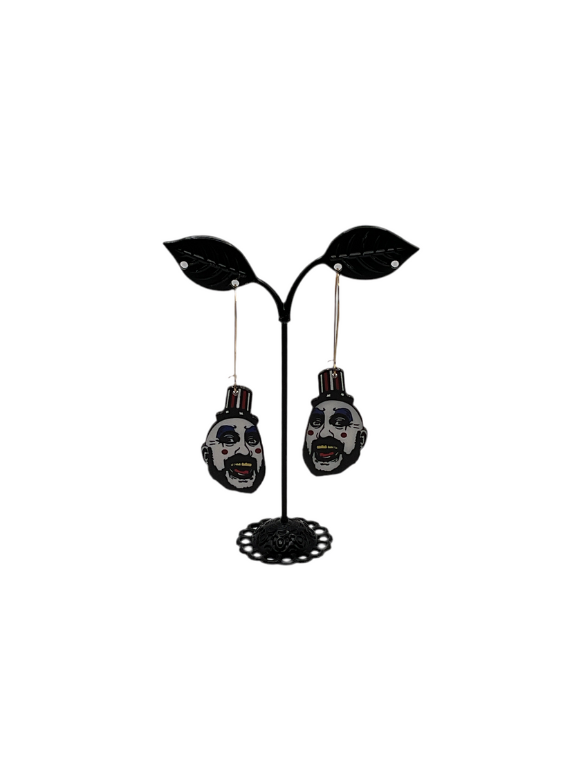 Scary Clown Earrings