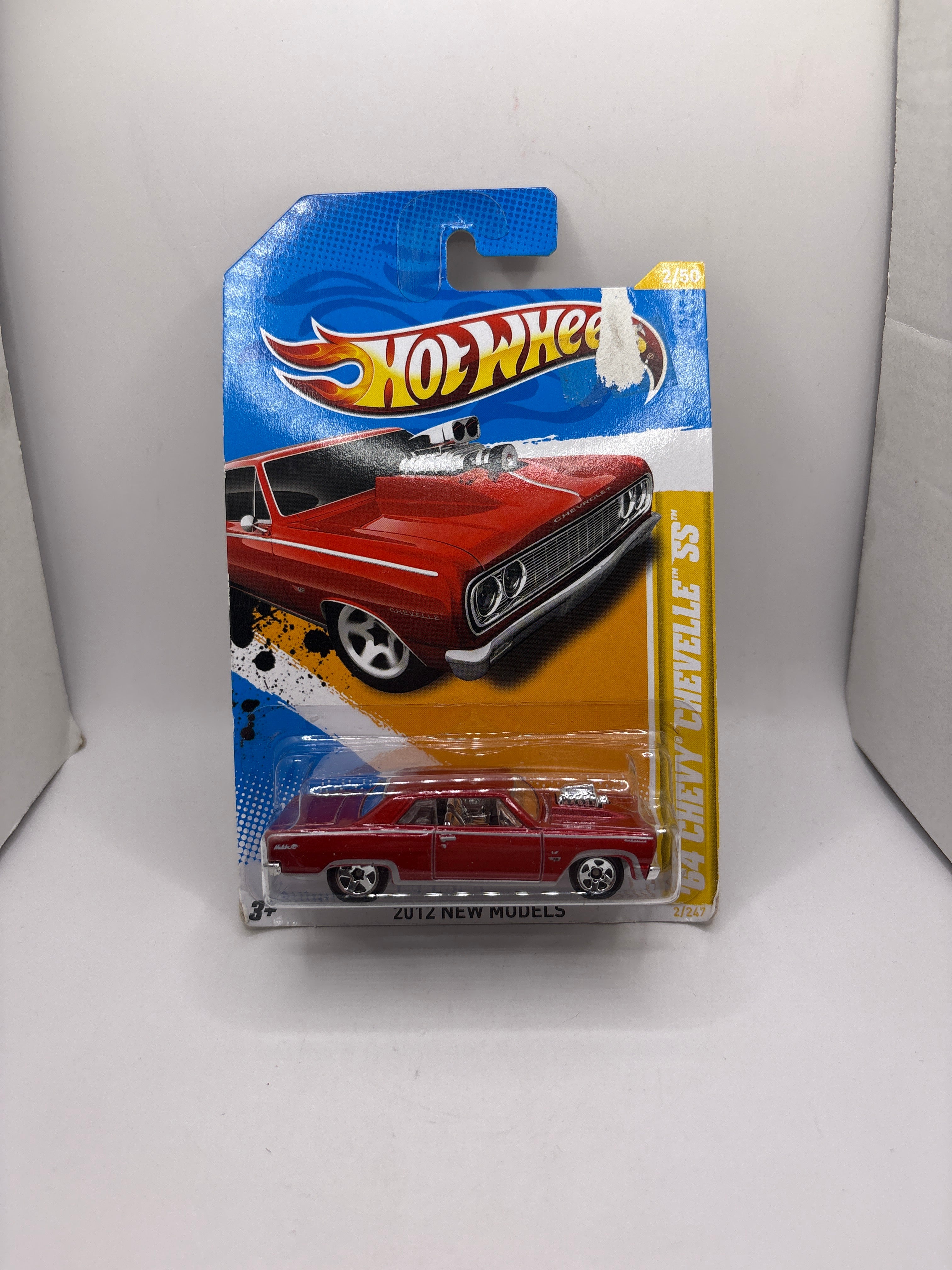 Hot Wheels 64 Chevy Chevelle SS Diecast red