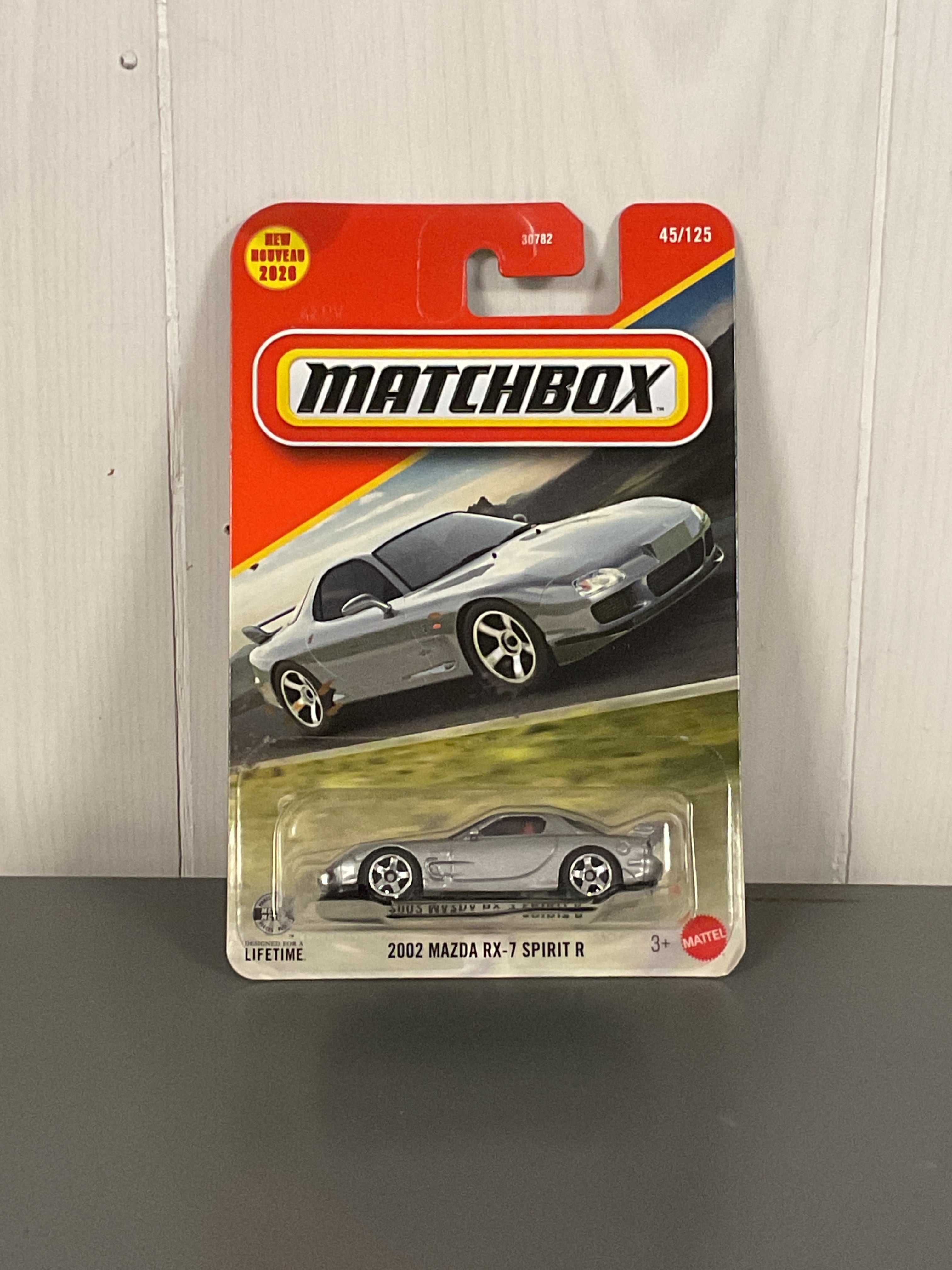 Matchbox Mazda RX-7 Spirit R Diecast Silver