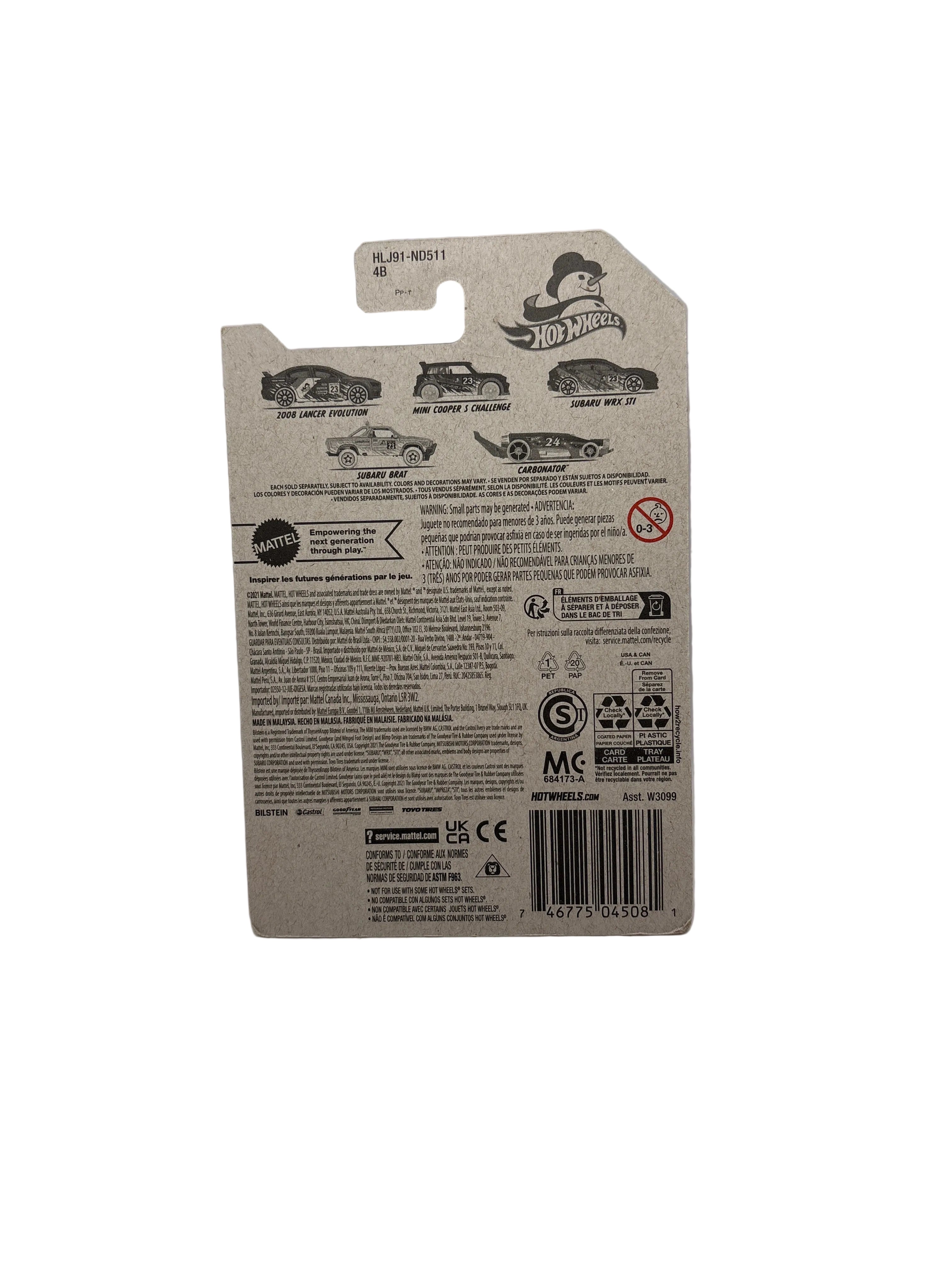 Hot Wheels 2008 Lancer Evolution Diecast