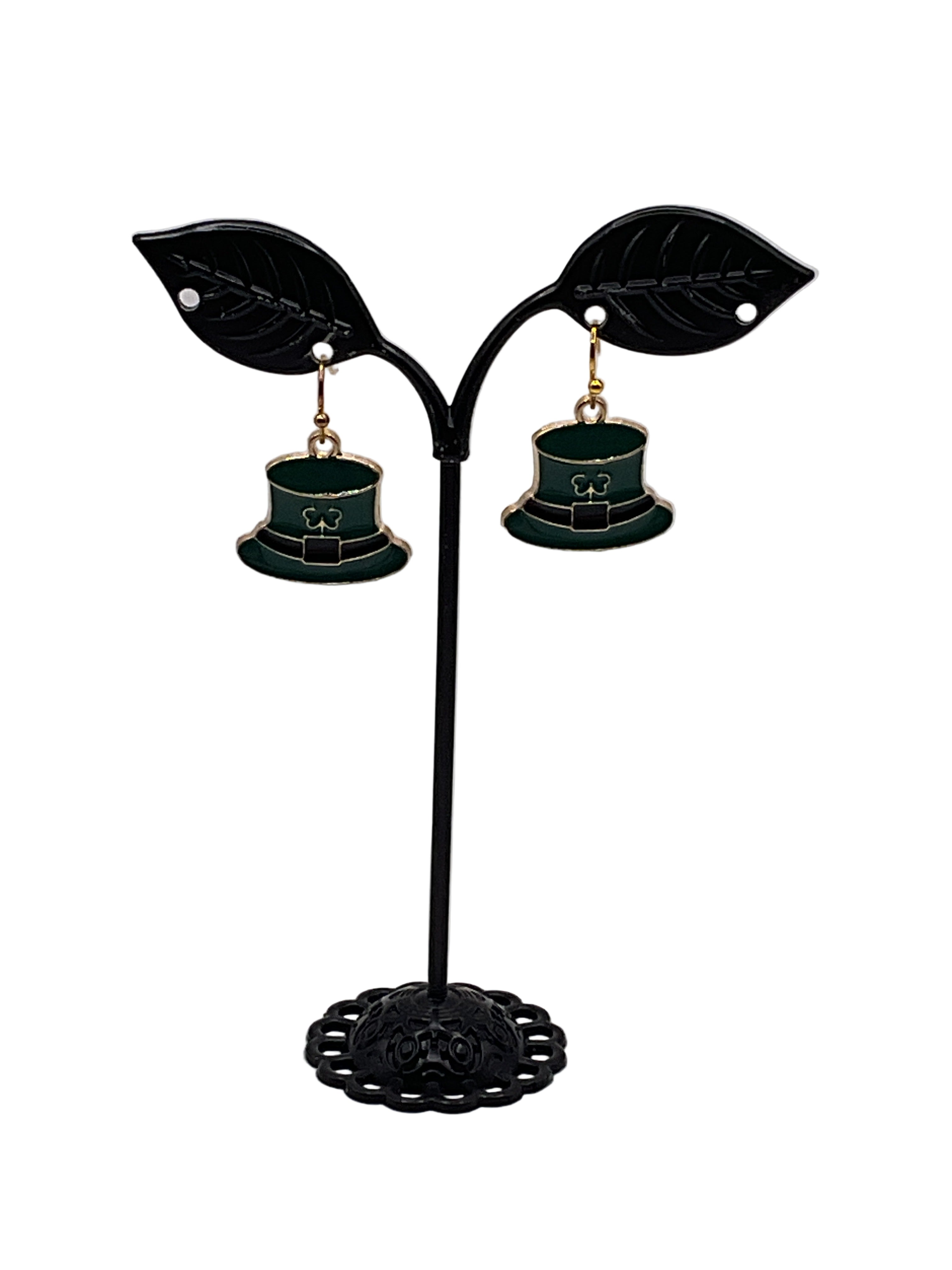 Leprechaun Hat Earrings