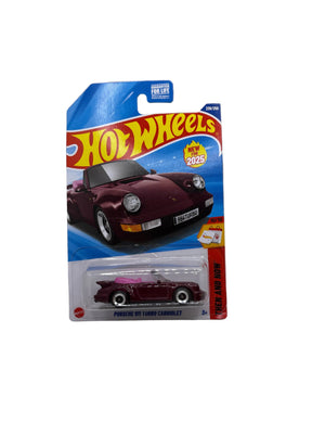Hot Wheels Porsche 911 Turbo Cabriolet Diecast purple