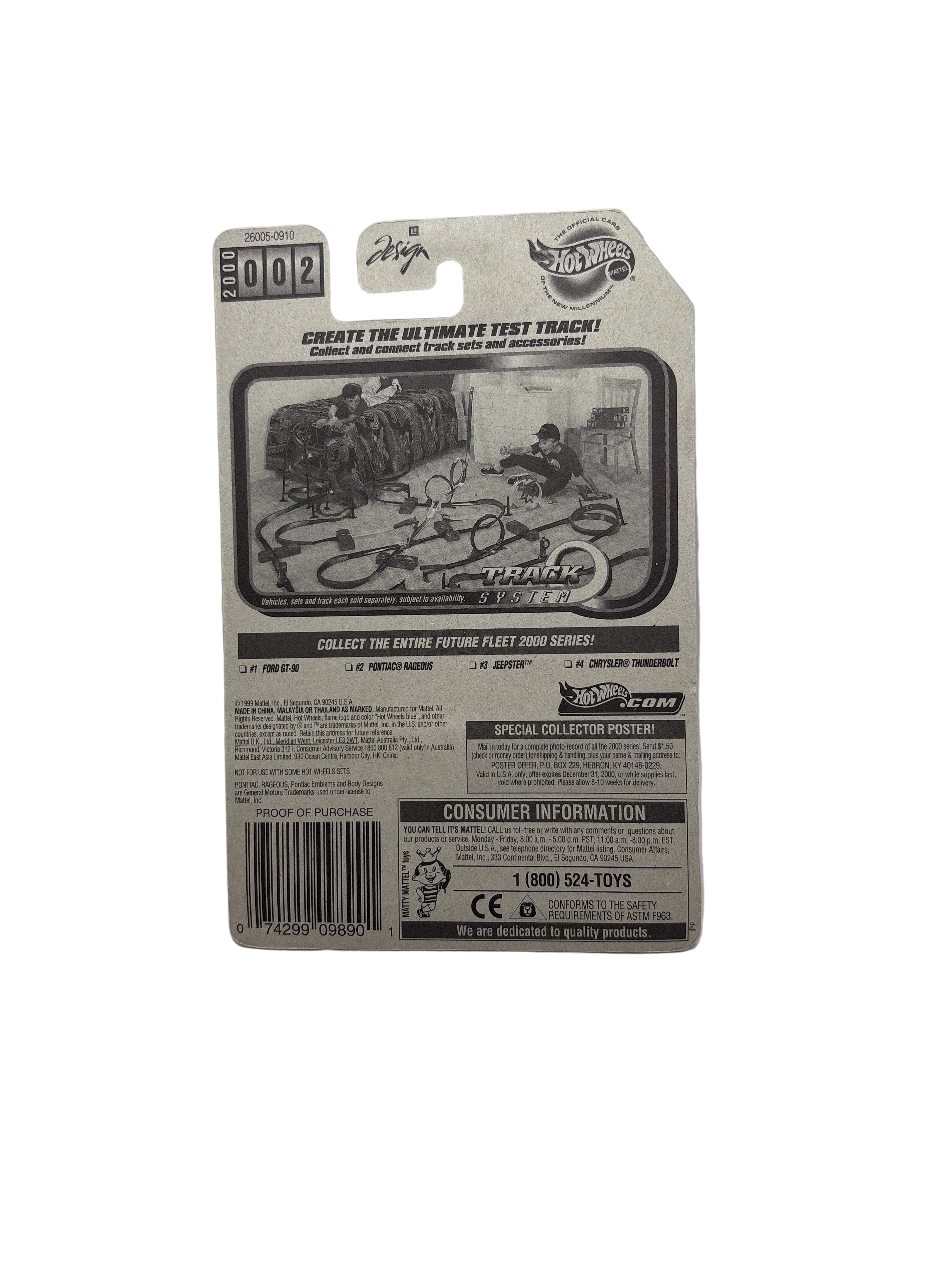 Hot Wheels Pontiac Rageous Diecast