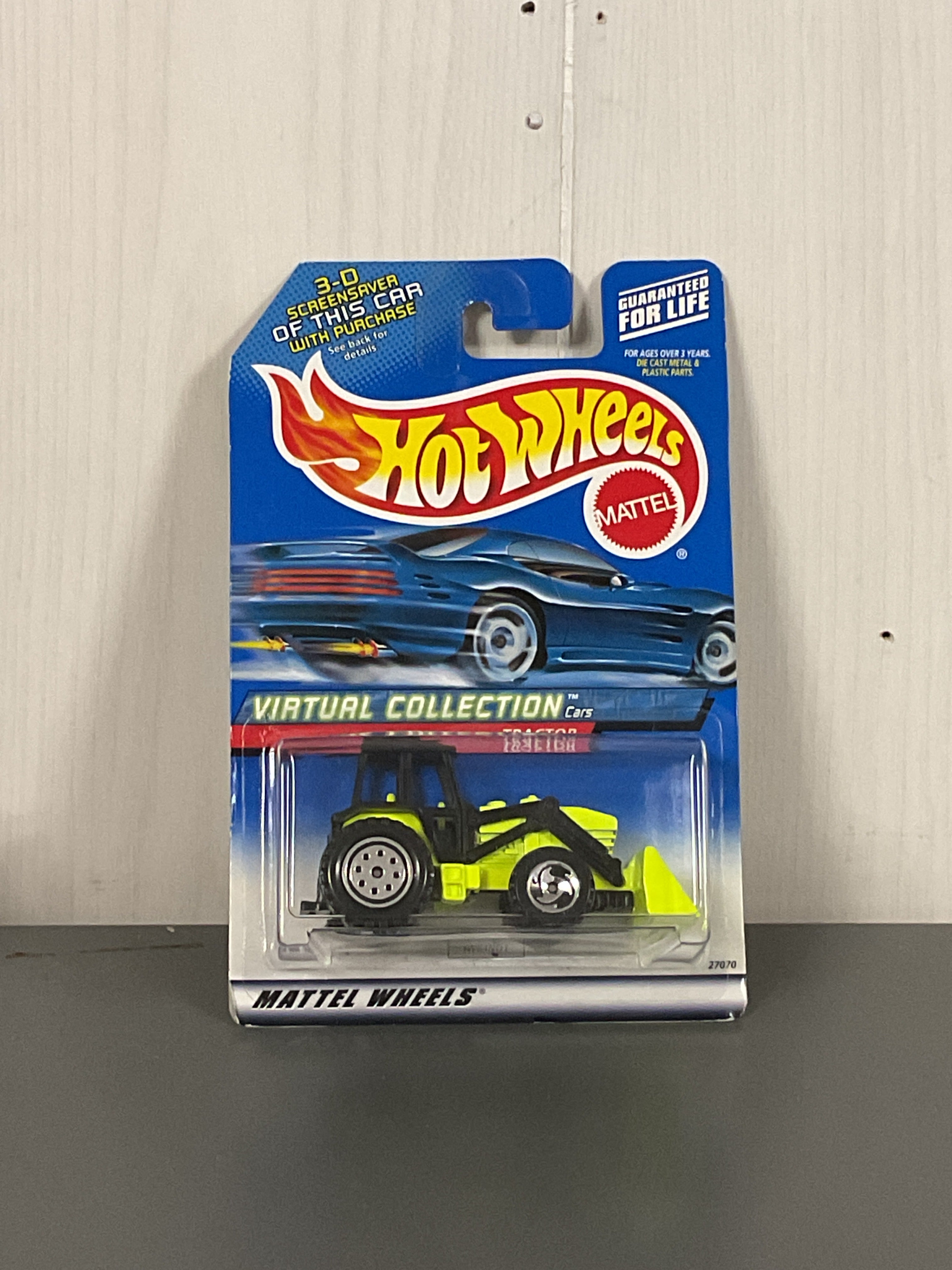 Hot Wheels Tractor Diecast Black