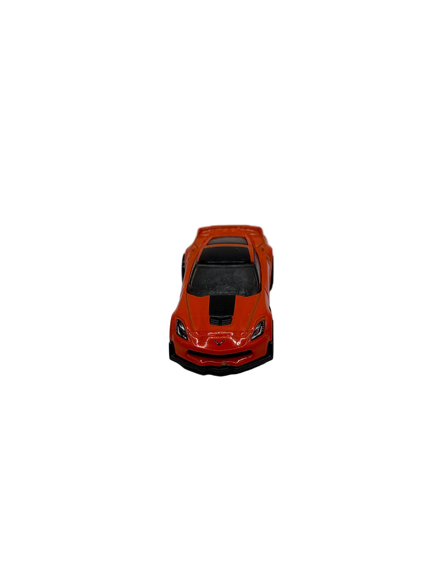Hot Wheels Corvette C7 Z06 Diecast orange