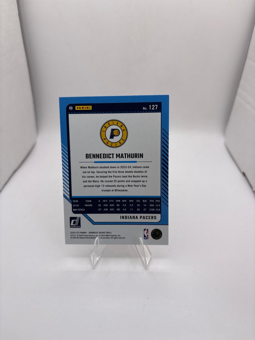 Donruss Bennedict Mathurin