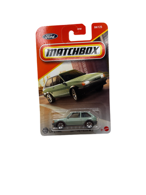 Matchbox 1983 Ford Fiesta MK 2 Diecast green