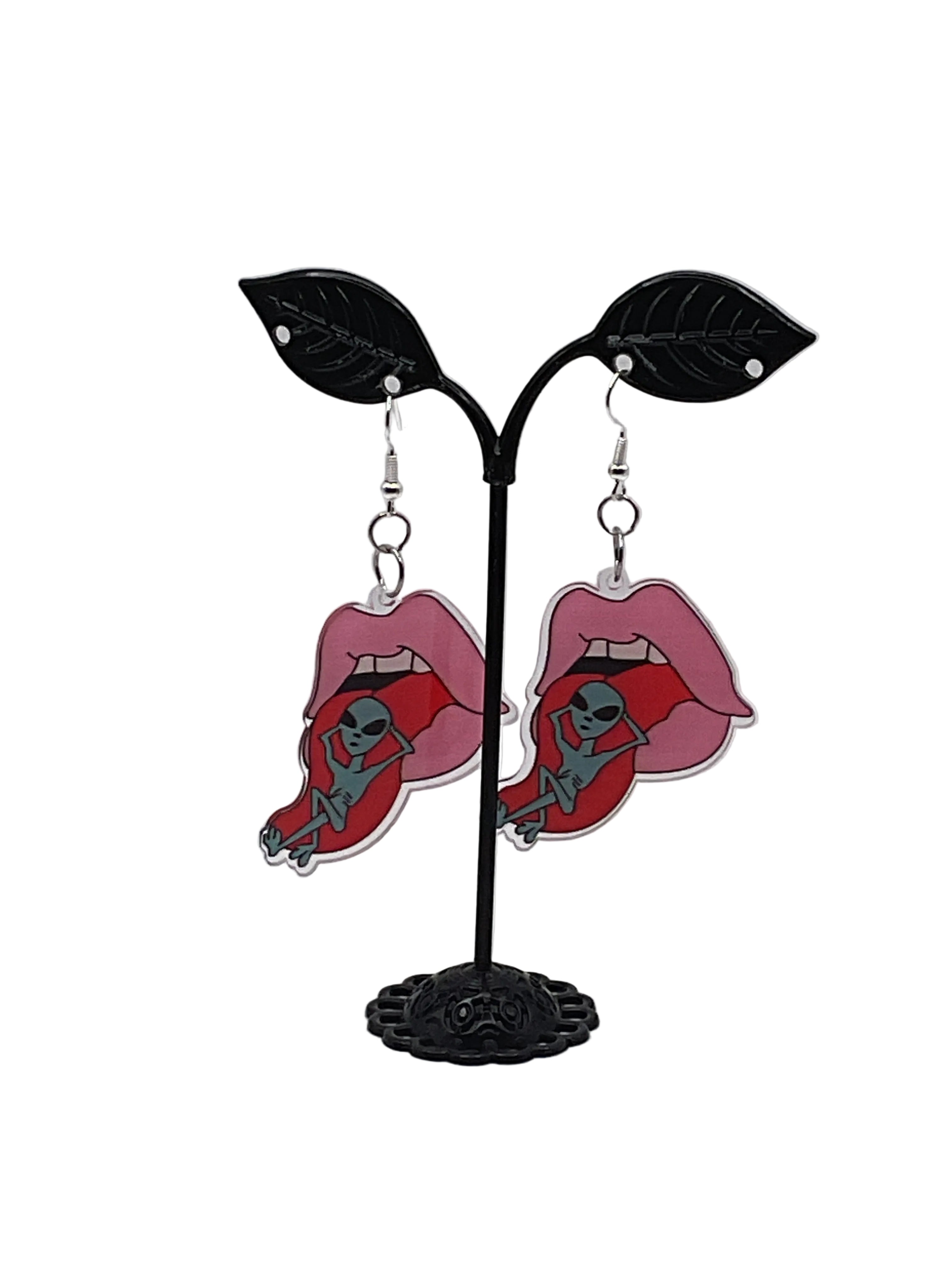Ufo and Alien Earrings