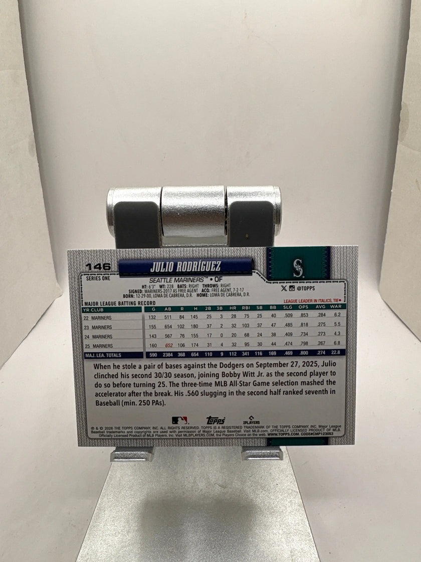 Topps Julio Rodriguez