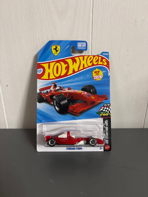 Hot Wheels Ferrari F2004 Diecast red
