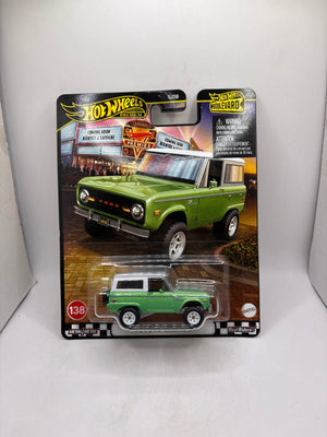 Hot Wheels 75 Ford Bronco Diecast green