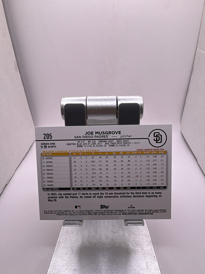 Topps Joe Musgrove