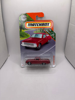 Matchbox 61 Ford Ranchero Diecast red