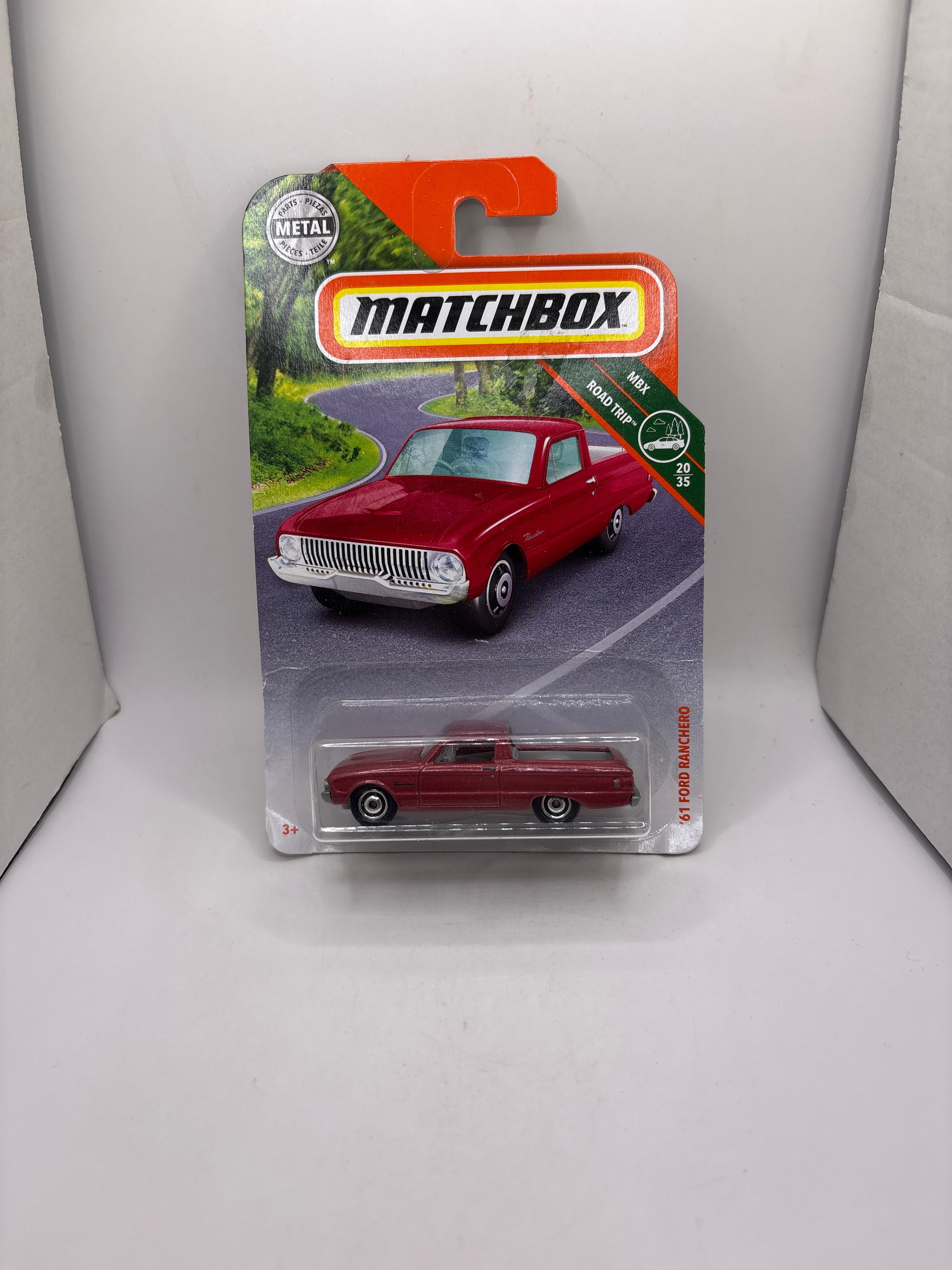 Matchbox 61 Ford Ranchero Diecast red
