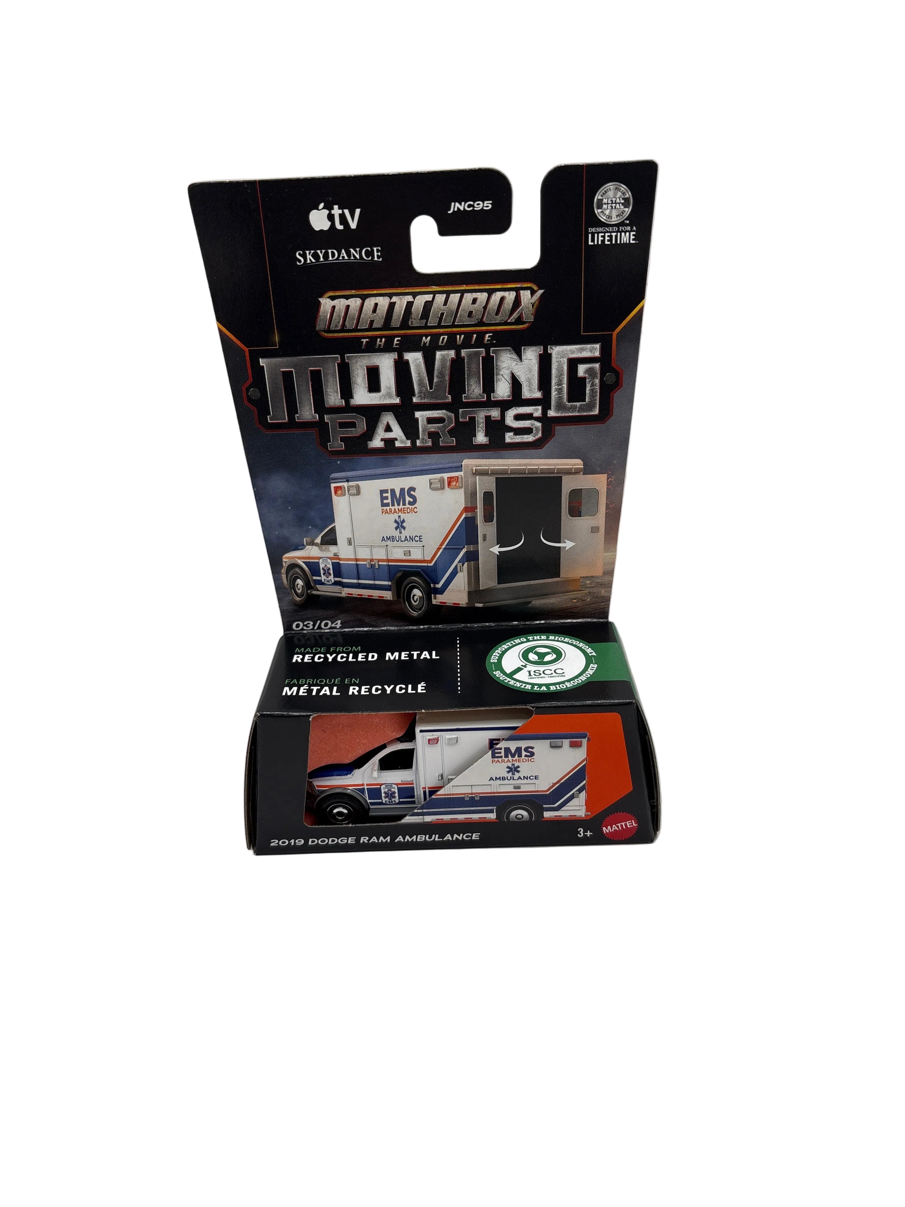 Matchbox 2019 Dodge Ram Ambulance Diecast
