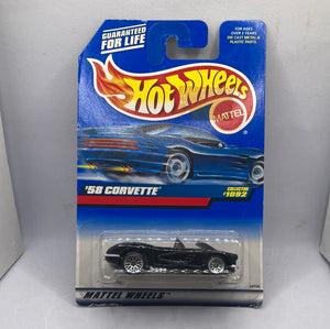 Hot Wheels 58 Corvette Diecast