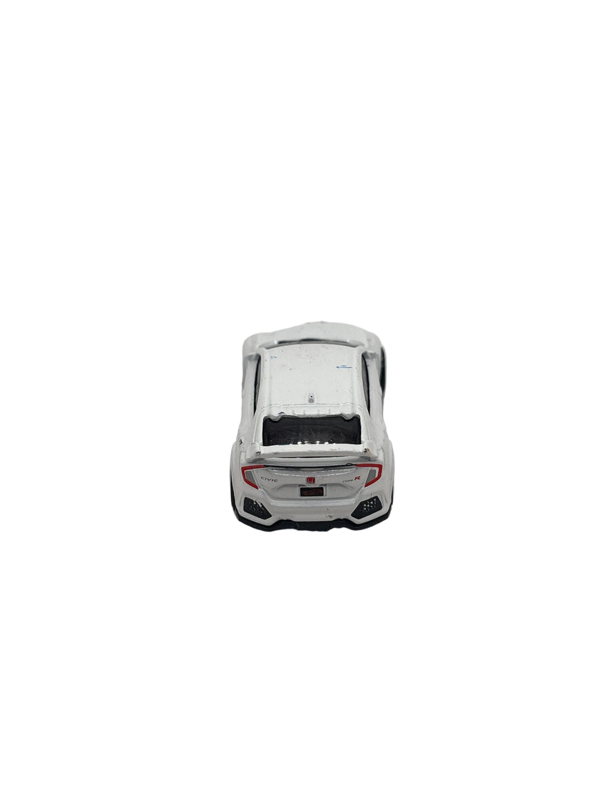 Hot Wheels 2018 Honda Civic Type R Diecast white