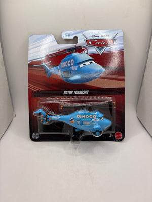 Disney Pixar Cars Rotor Turbosky Diecast blue